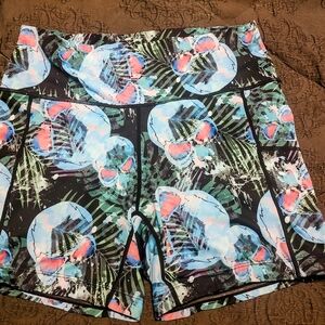 Constantly Varied Gear Black and Blue Bike Shorts